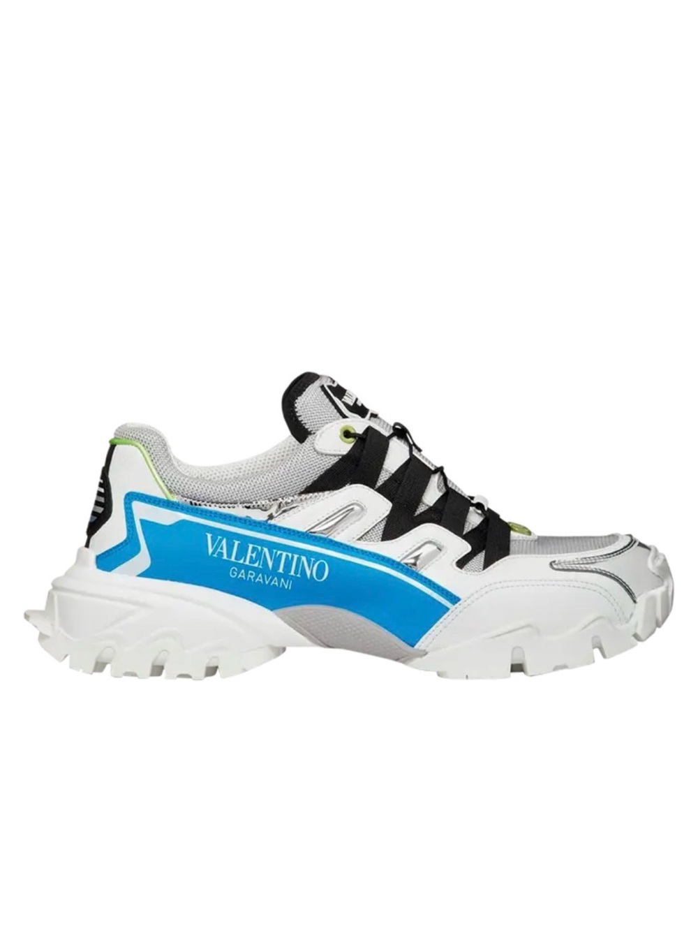 Valentino Garavani men White, Blue & Black Climbers. Size 43. New